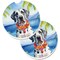 Edge Collections - Multicolor - Coastal Tropical Car Coasters for Cup Holders